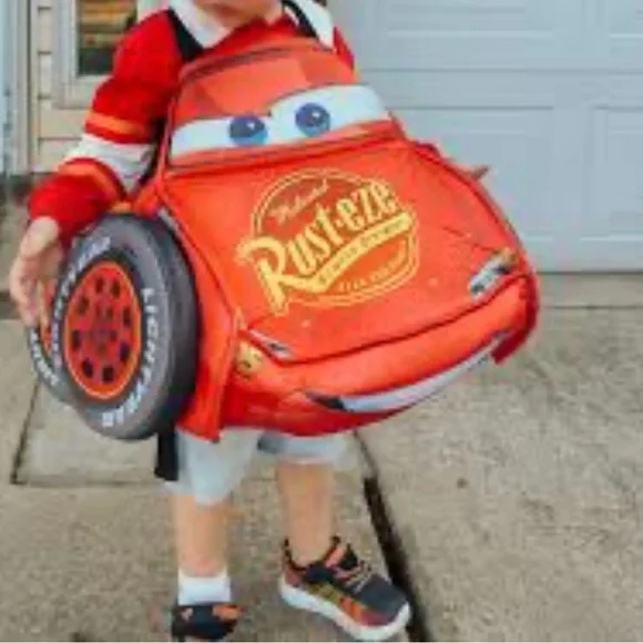 Disney Cars Red Lightning McQueen Costume - Picture 2 of 3